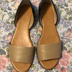 J crew two toned slides